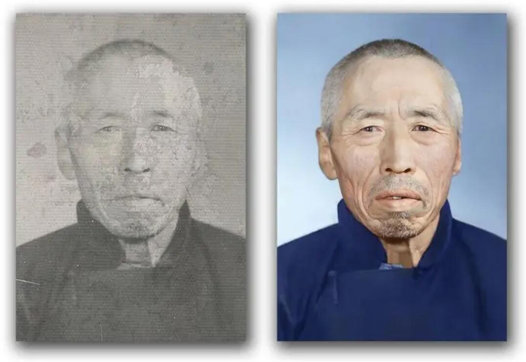 阿拉尔农场破损照片修复-56